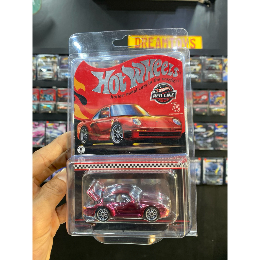 HotWheels Porsche 959 red