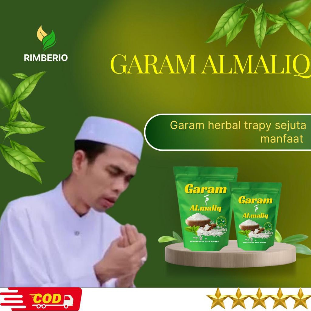 

sepesial garam AL.MALIQ herbal kemasan200gram