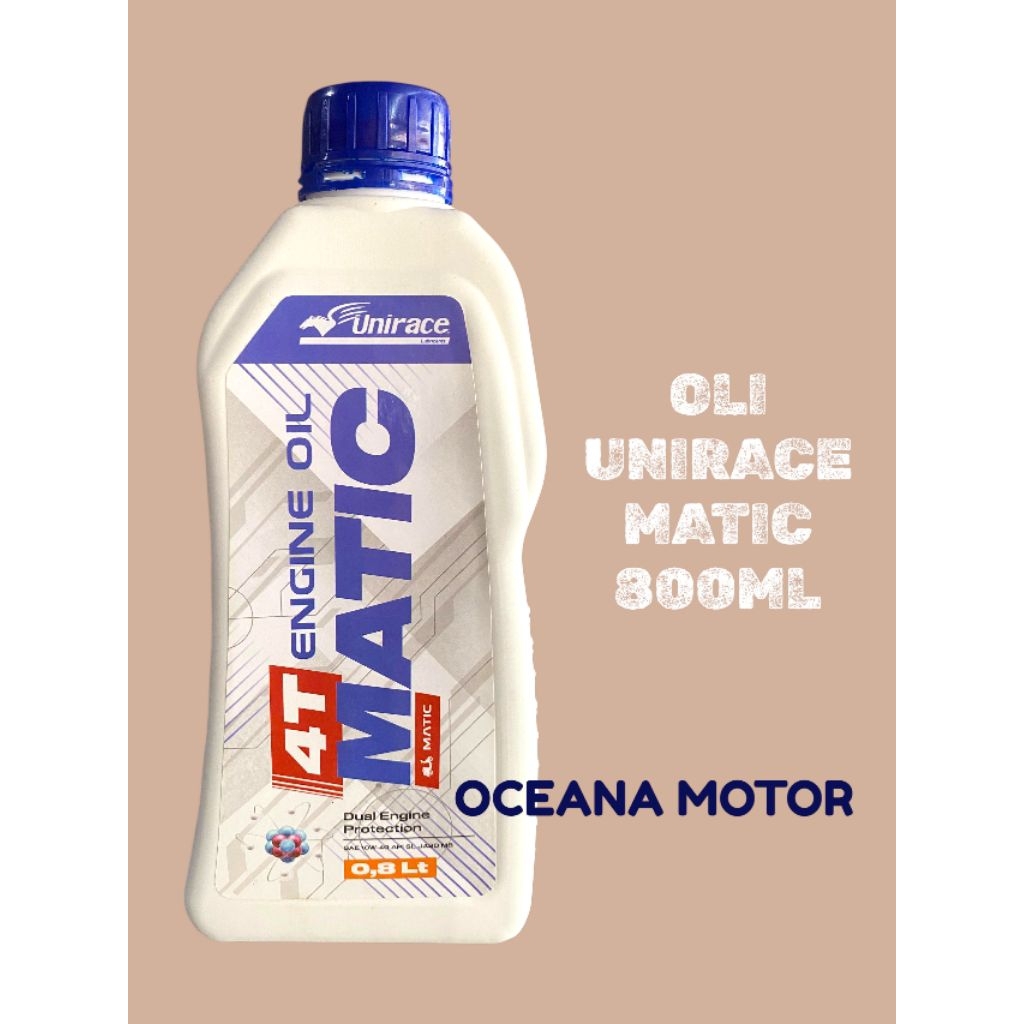 OLI MESIN UNIRACE MATIC 800 ML ASLI