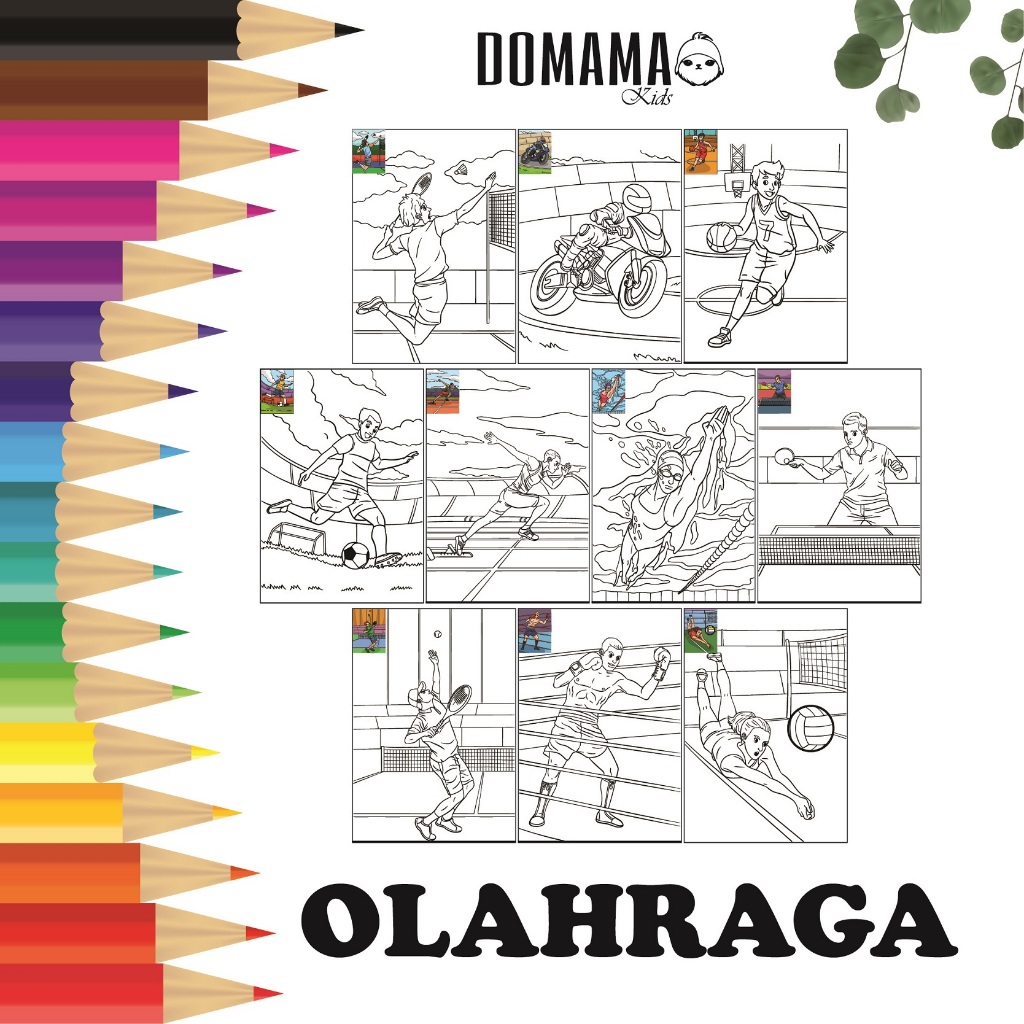 

Gambar Hobi Olahraga : Gambar Mewarnai untuk Anak TK dan PAUD