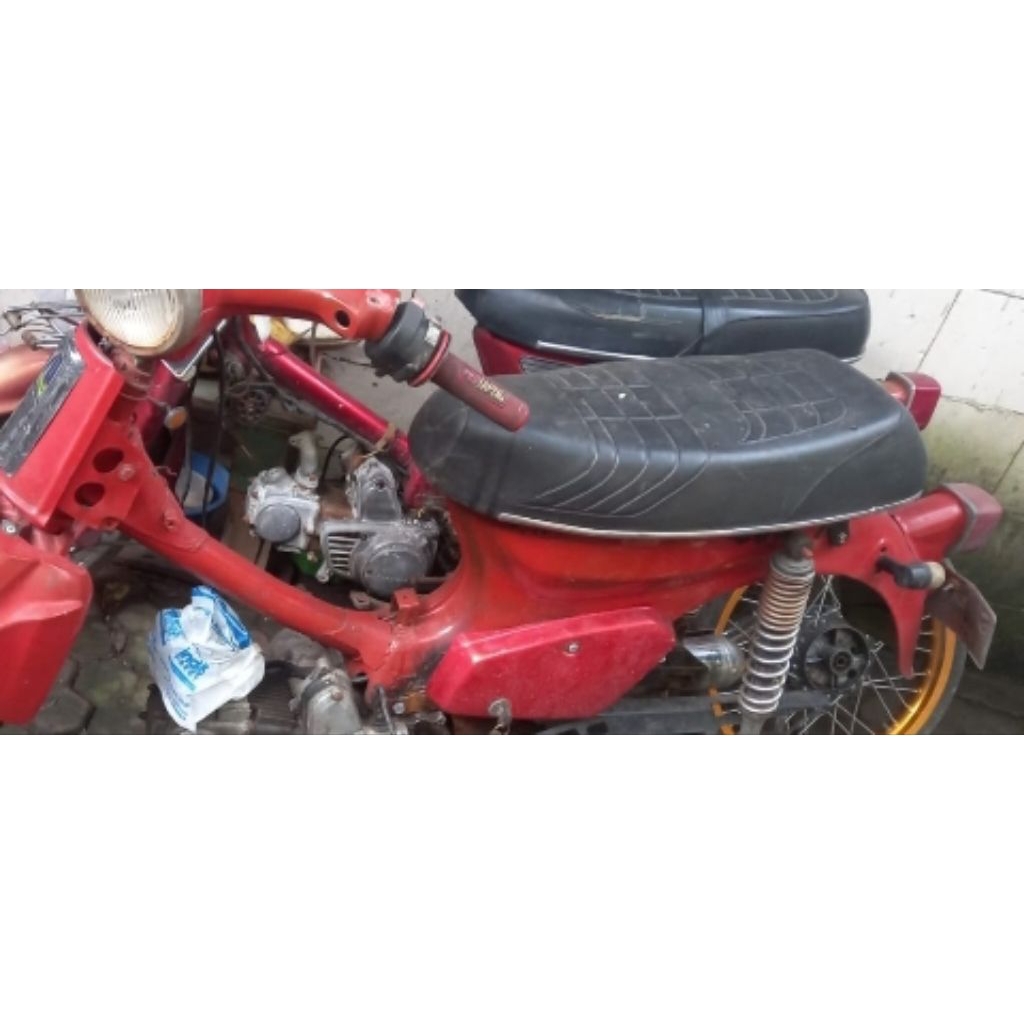rangka motor honda c70