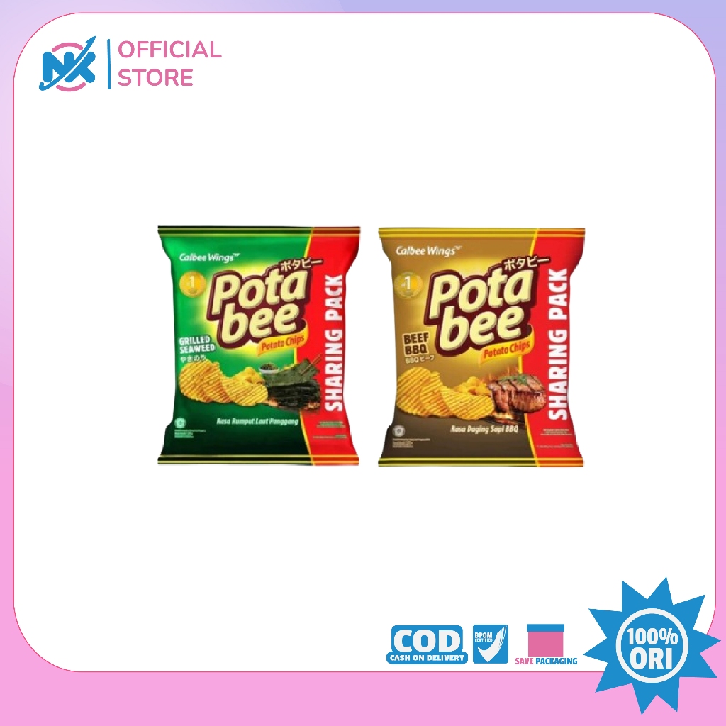 

Potabee Regular 120gr Saring Pack