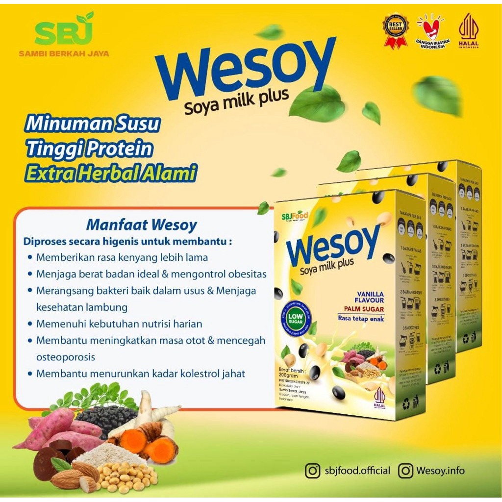 

WEIGHT GAIN SOYA PLUS HERBAL SUSU PENGGEMUK BADAN ANAK DEWASA SUSU GEMUK WEIGHT GAIN HERBAL