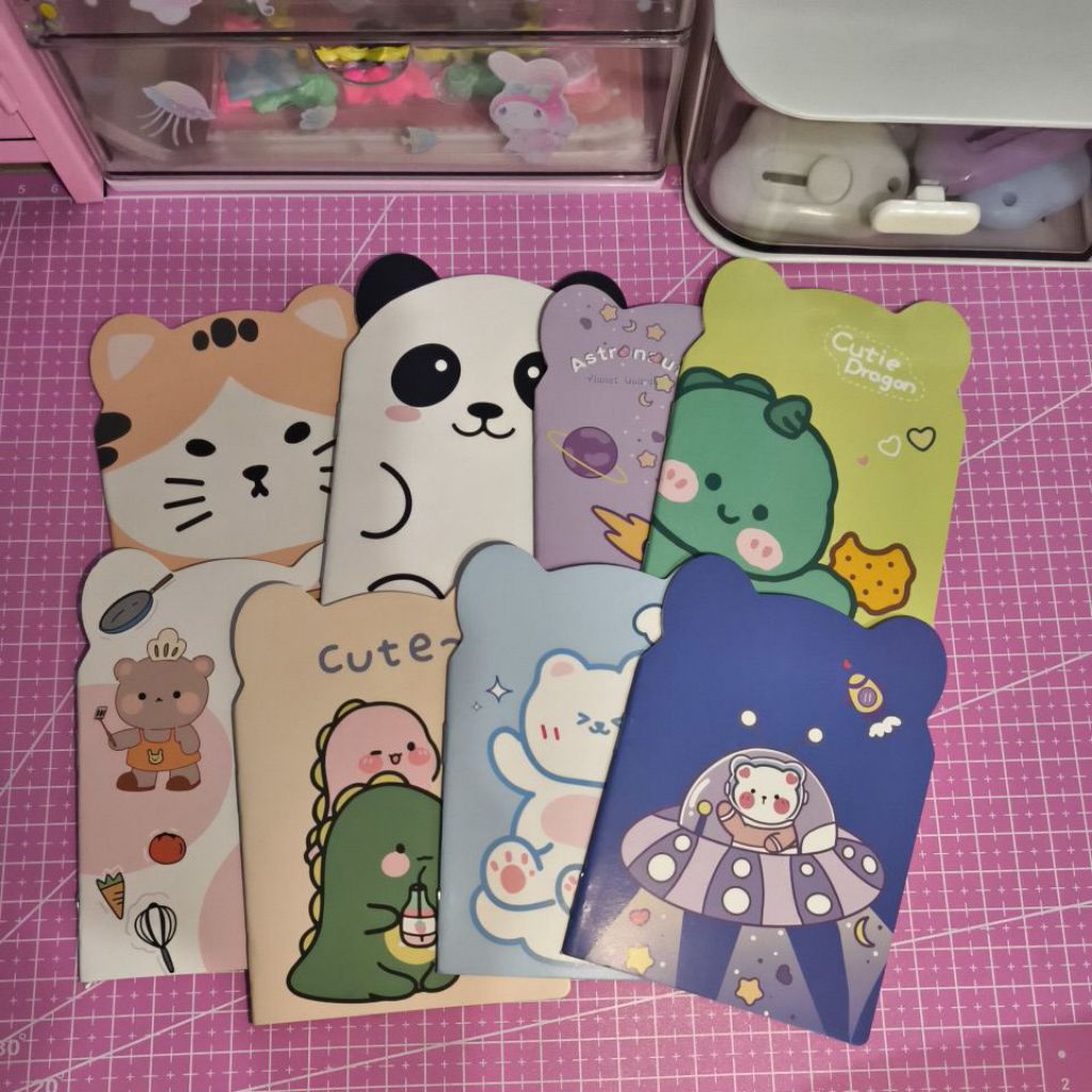 

buku mini motif hewan