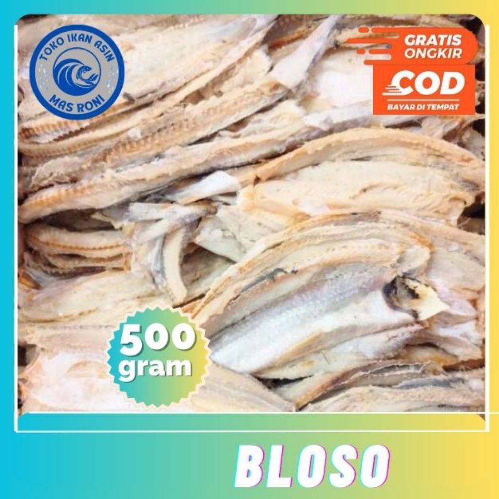 

Ikan Asin Bloso 500gram