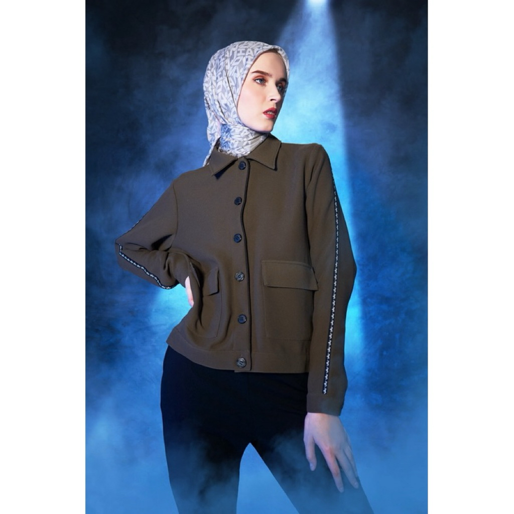 Baju selena brown Mandjha ivan gunawan