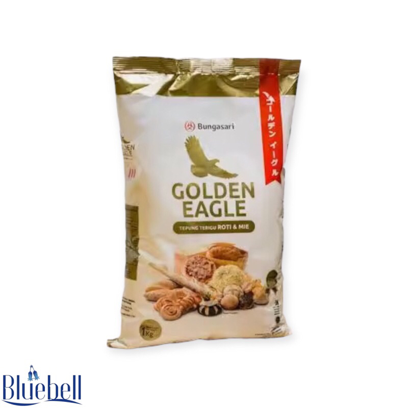 

Tepung Terigu Golden Eagle 1Kg Tepung Terigu Roti dan Mie