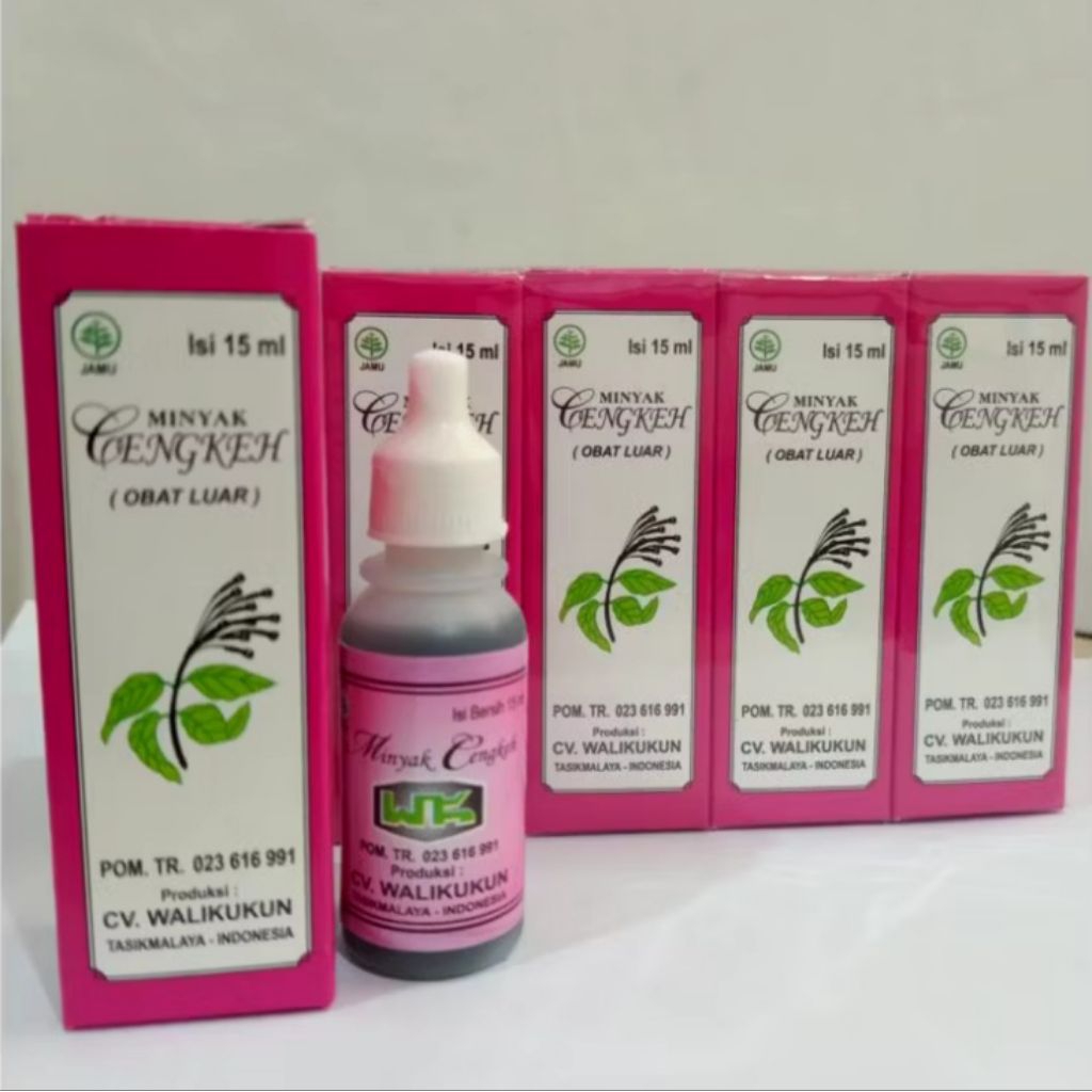 .Minyak Cengkeh Walikukun Original 15 Ml | Minyak Cengkeh Herbal Walikukun | Minyak Cengkeh Walikuku