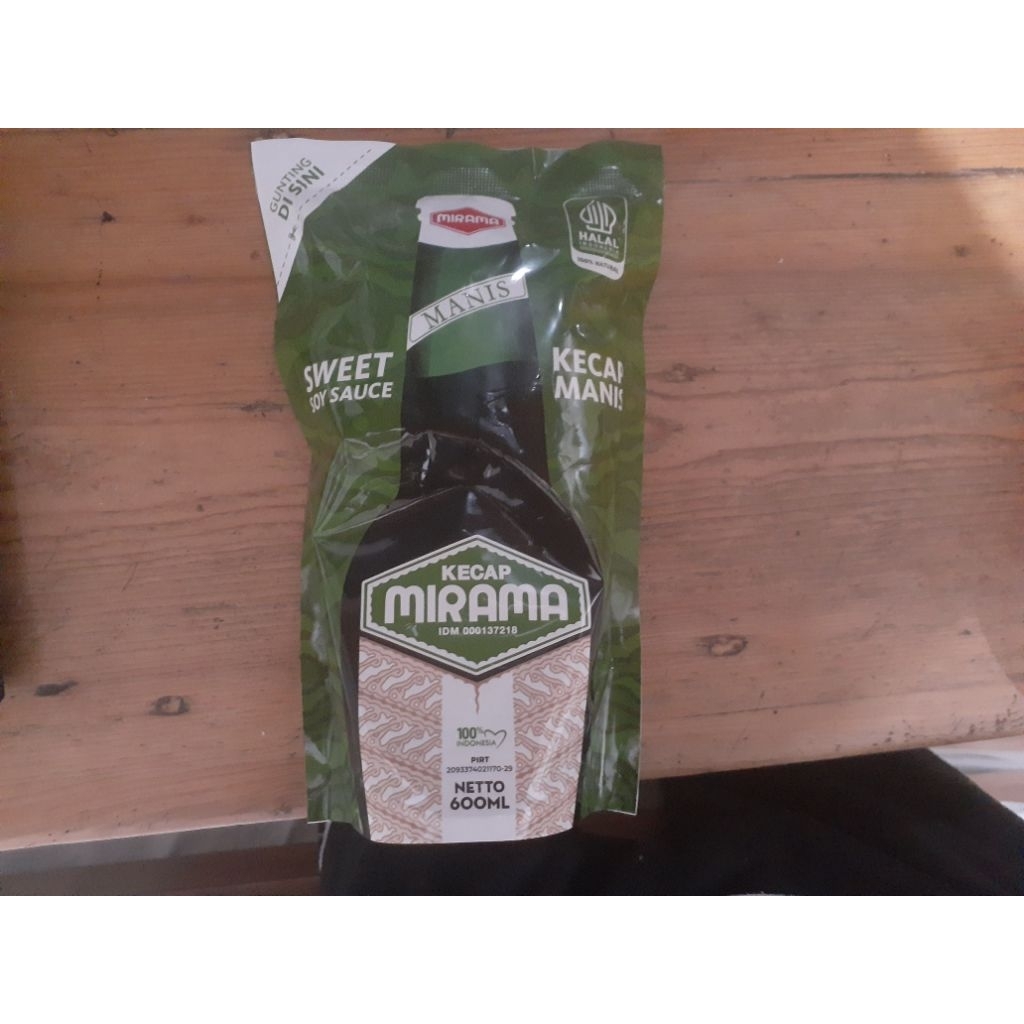 

kecap mirama pouch asli semarang
