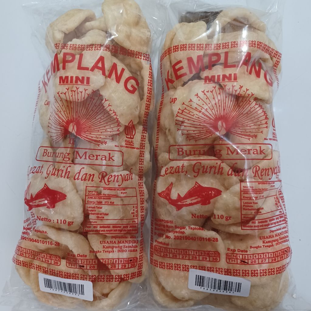 

Kemplang Ikan Mini plus Sambalnya