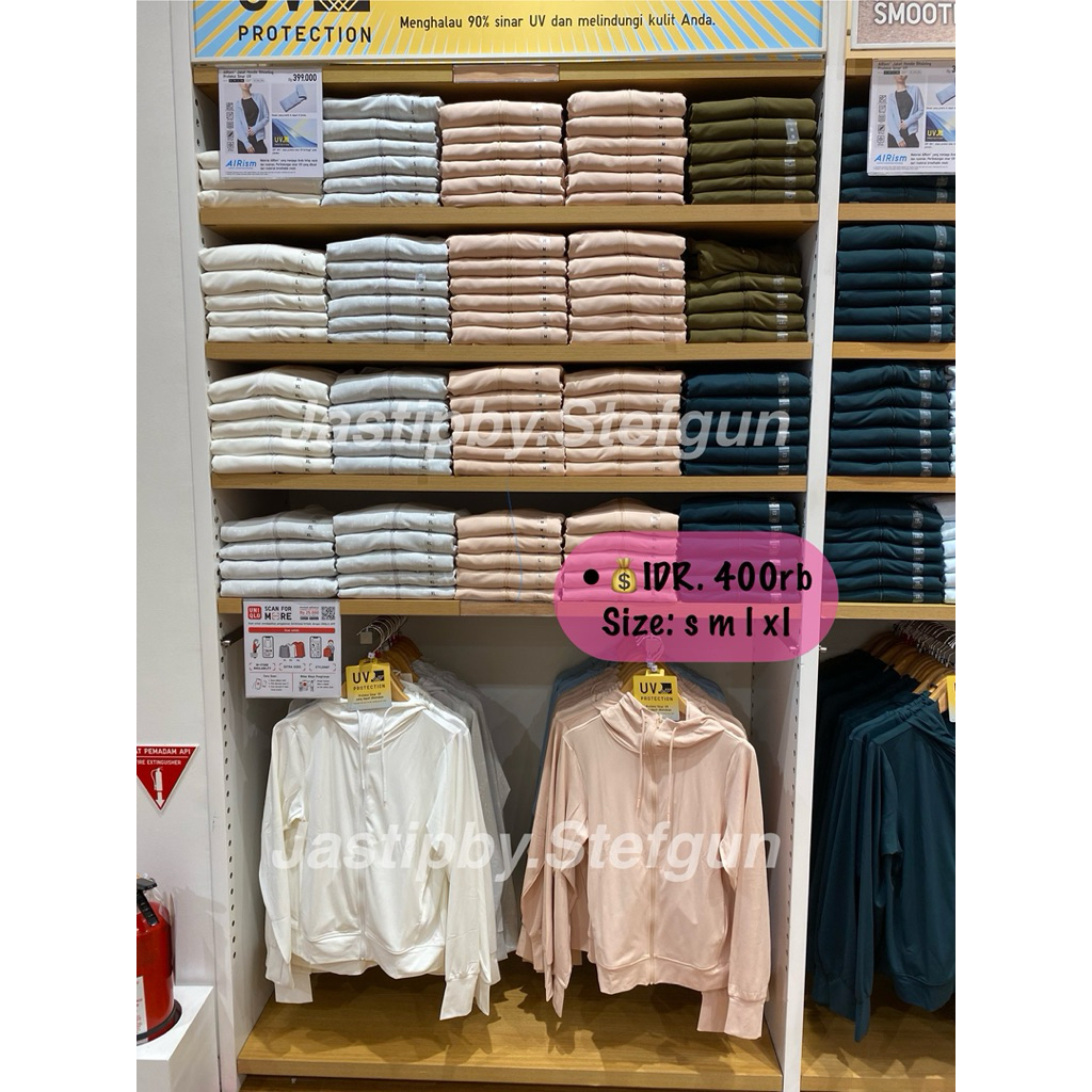 UNIQLO WOMAN | jaket alrism anti UV