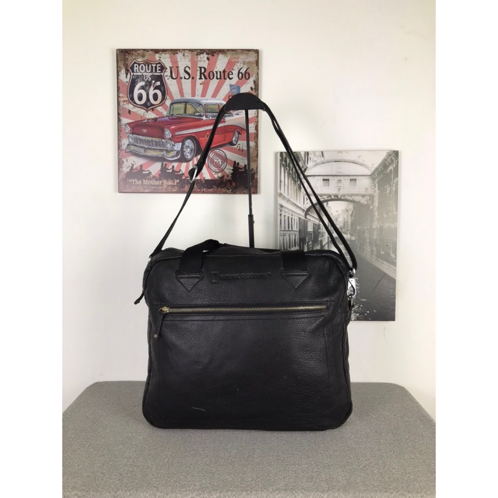 Natgeo Leather Slingbag tas selempang 180725