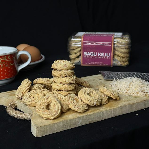 

Kue Kering SAGU KEJU Premium Crunchy SAGO Spesial Butter by RaMaChef