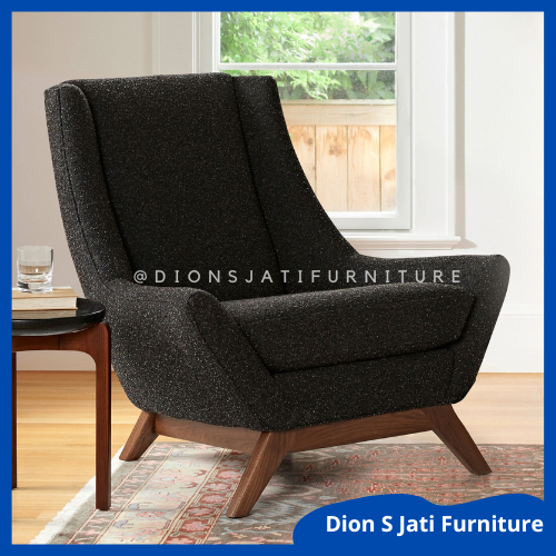 Sofa Single Vintage Minimalis Jati