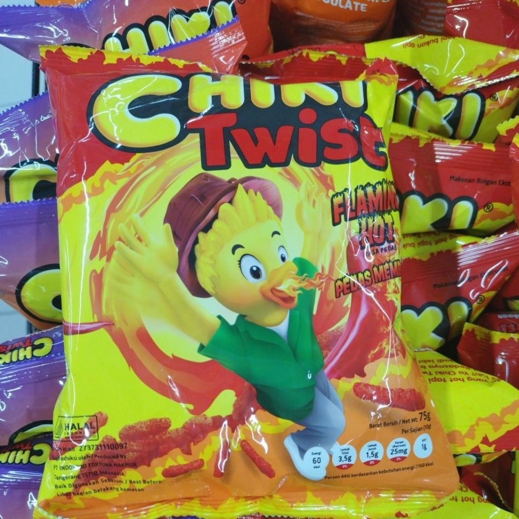 

Sanck Ciki Twist Rasa Pedes Membara