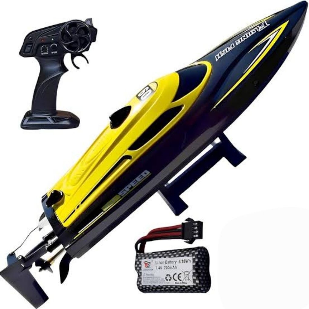 REMOTE CONTROL SPEED BOAT PERAHU KAPAL CEPAT 25KM/JAM