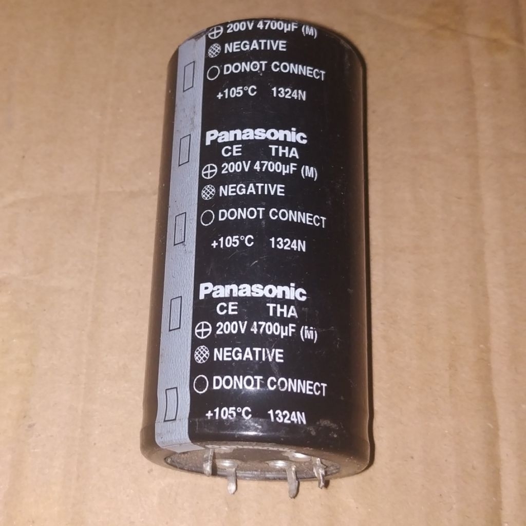 C Elco Elko 4700uF 200V 4700 uF 200 V 4700mFD 200VDC 4700mF 200WV