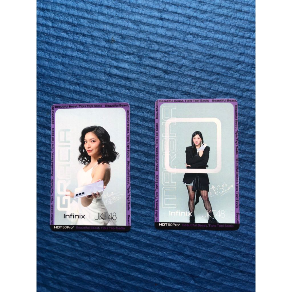 PHOTOCARD OFFICAL JKT48 X INFINIX