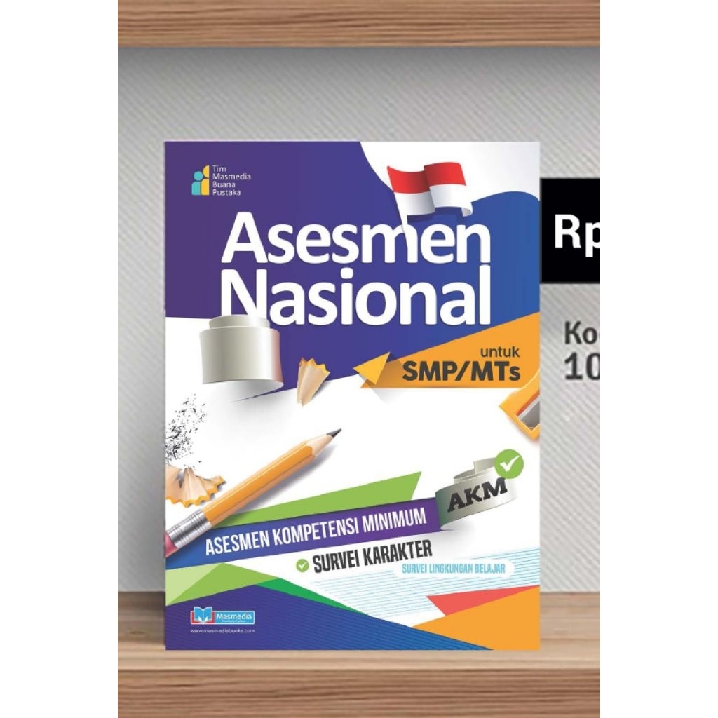 Buku Asesmen Nasional SmP/MTs Penerbit Masmedia