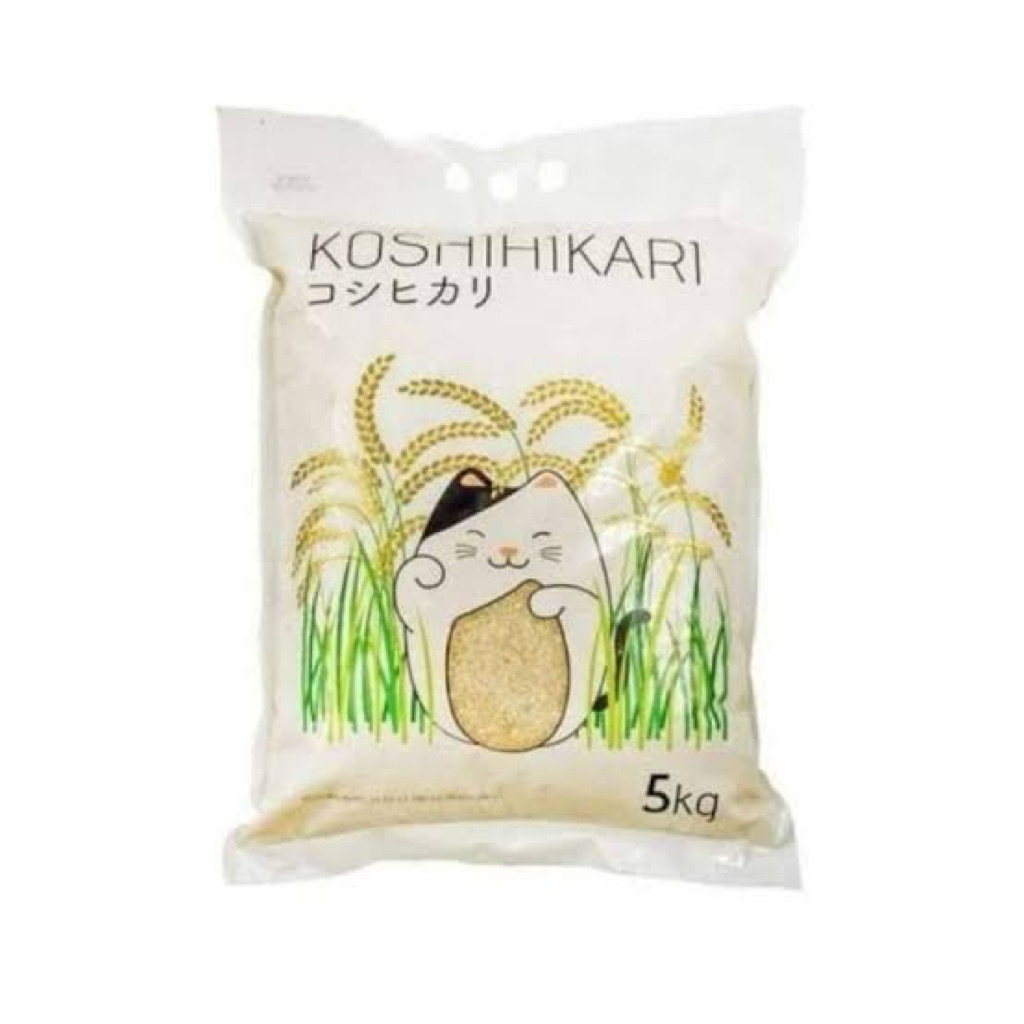 

KOSHIHIKARI Beras Jepang Organic 5 Kg
