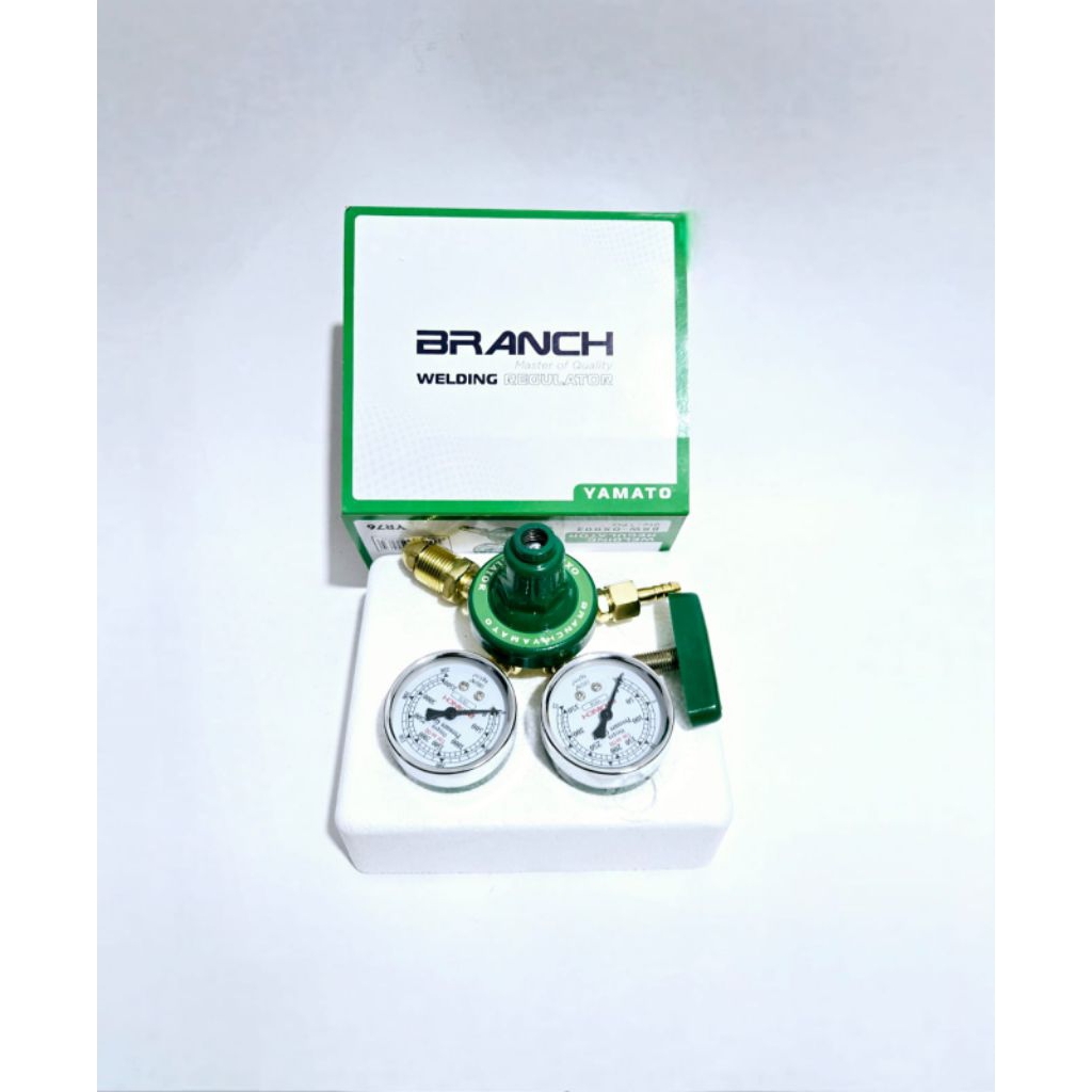Regulator Las Oksigen Tabung Las Oxygen  Karbit 02 BRANCH