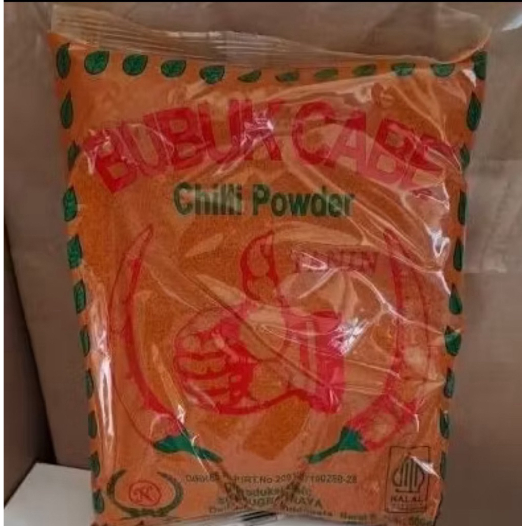 

BUBUK CABE TANIN CAP JEMPOL 500GR / CHILLI POWDER