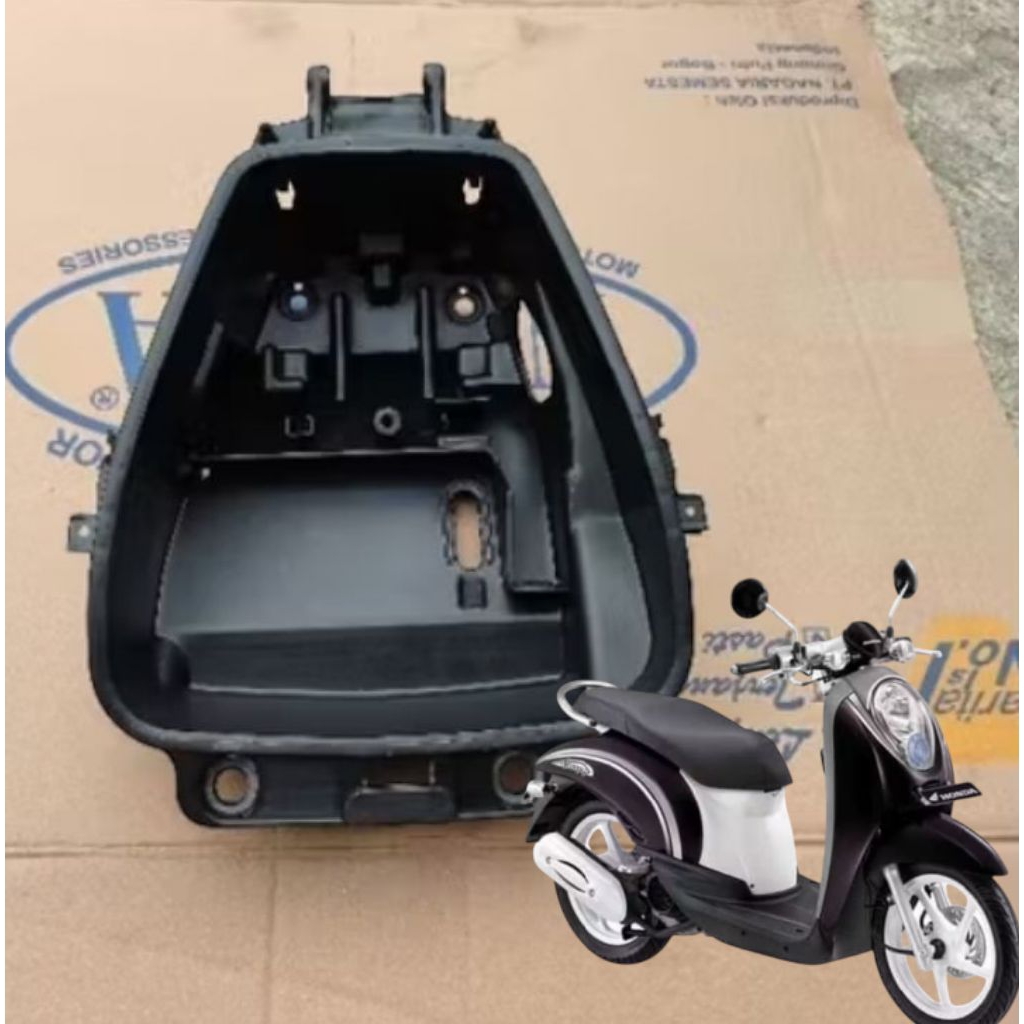Box Bagasi Scoopy Carbu Karbu lama Old