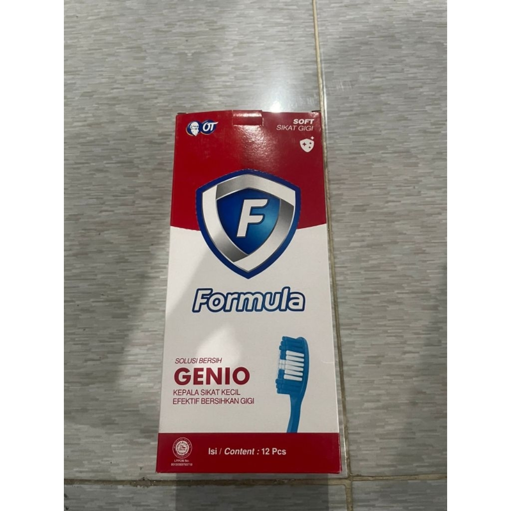 PROMO paket sikat gigi formula isi 3 - sikat gigi dewasa formula -  sikat zig zag formula isi 3