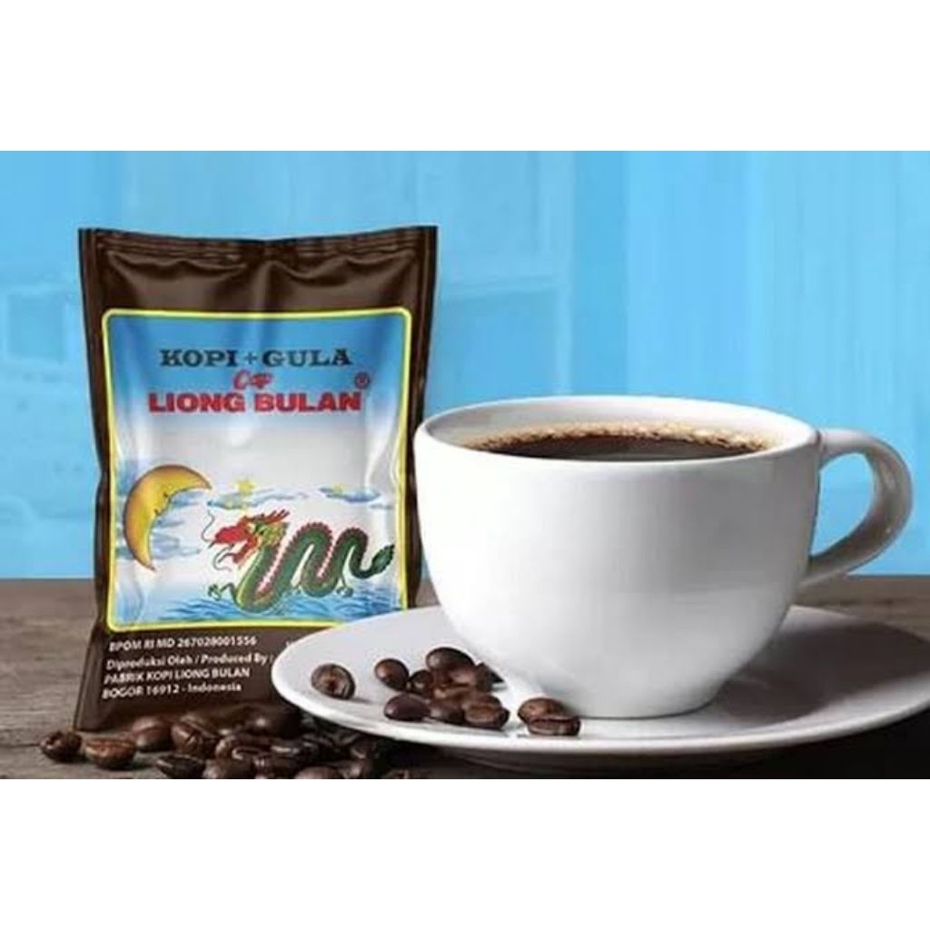 

Kopi Liong Bulan + Gula @Pack isi 20pcs Original Has Bogor
