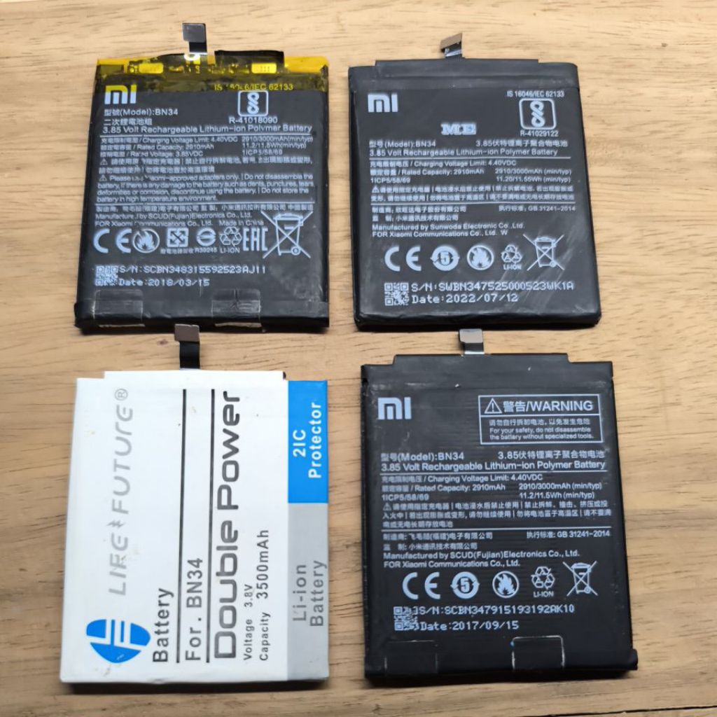 Baterai redmi 5a BN34