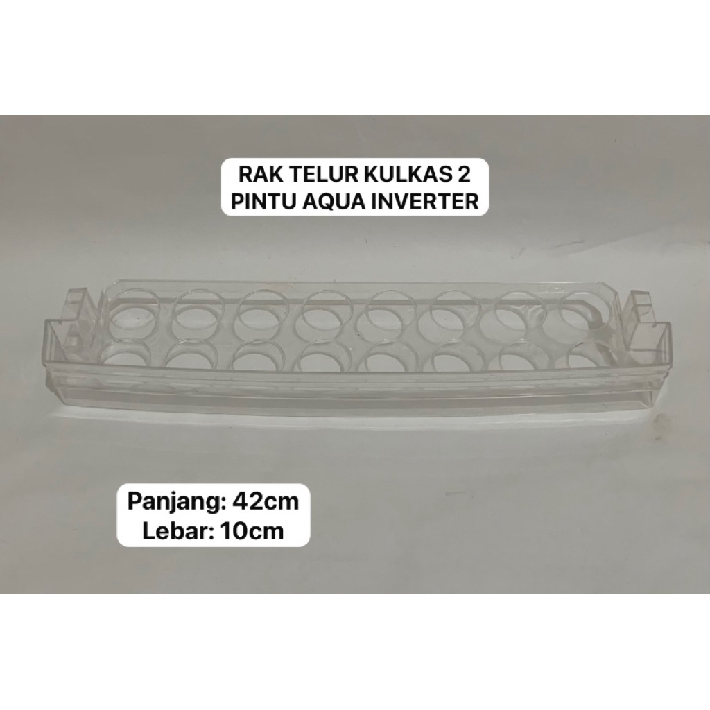 TERMURAH | RAK TELUR KULKAS AQUA 2 PINTU INVERTER SECOND ORIGINAL || RAK KULKAS AQUA INVERTER
