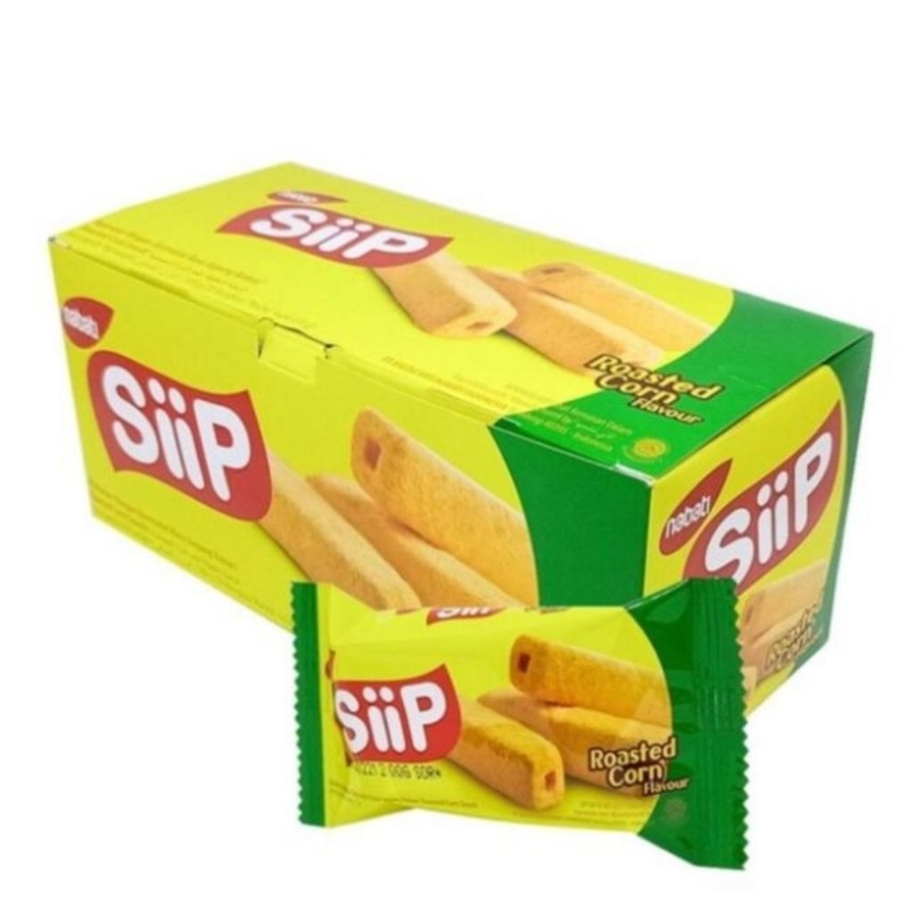 

[ 1 Dus - 12 Box ] Nabati Siip Rasa Jagung Bakar / Roasted Cord 5 Gram - 1 Box / 20 Pcs