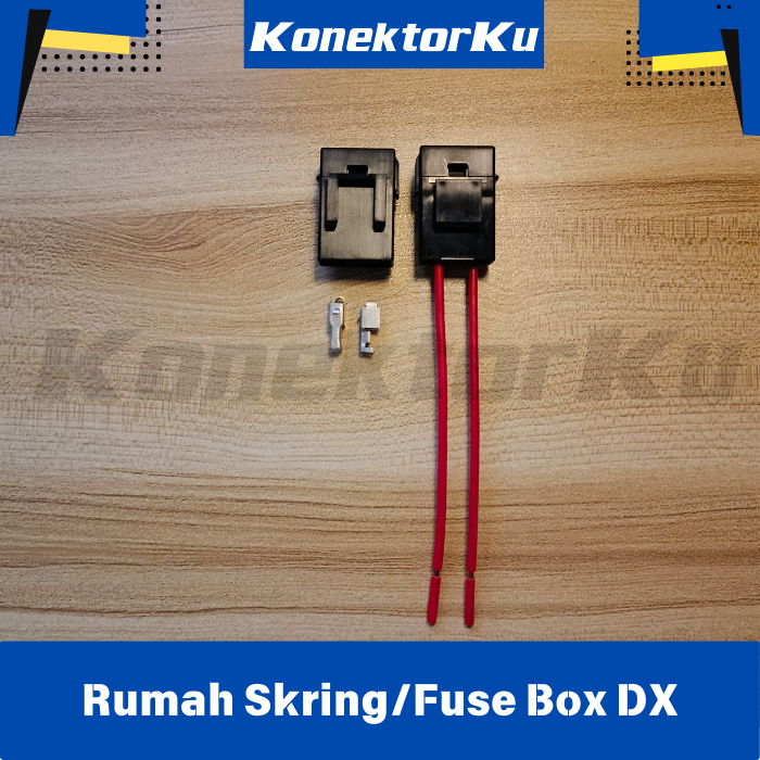 Rumah Skring Sekring / Fuse Box DX / FB 706 Mobil Motor - Bahan Nylon - Fuse Box + kabel AVSS