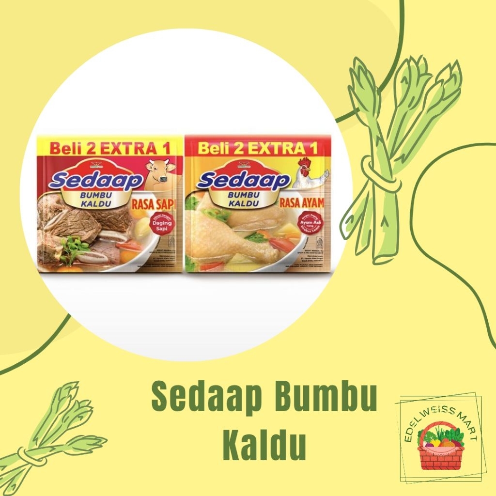 

SEDAAP BUMBU KALDU AYAM/SEDAAP BUMBU KALDU SAPI 1 PCS - INSTANT SEMARANG