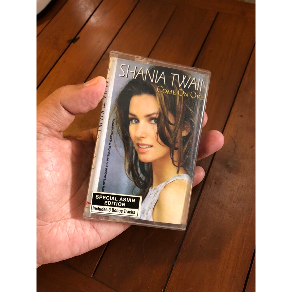 KASET PITA SHANIA TWAIN COME ON OVER MULUS NORMAL ISTIMEWA