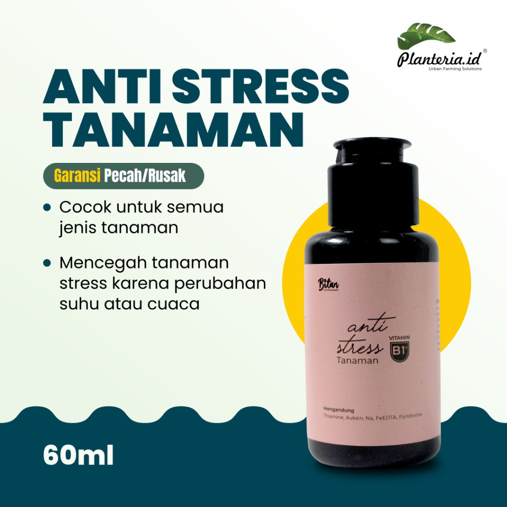 Planteria Vitamin B1 Untuk Tanaman Anti Stress Tanaman