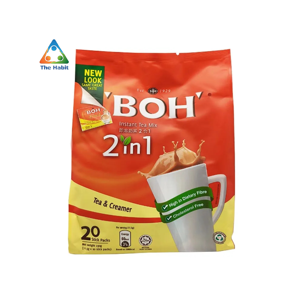 

(The Habit) BOH 2 In 1 Instant Tea Mix – No Sugar (20’s)