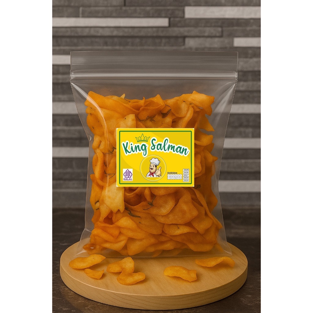 

Kripik brekele pedas | kripik singkong kriwil pedas | 250 gr