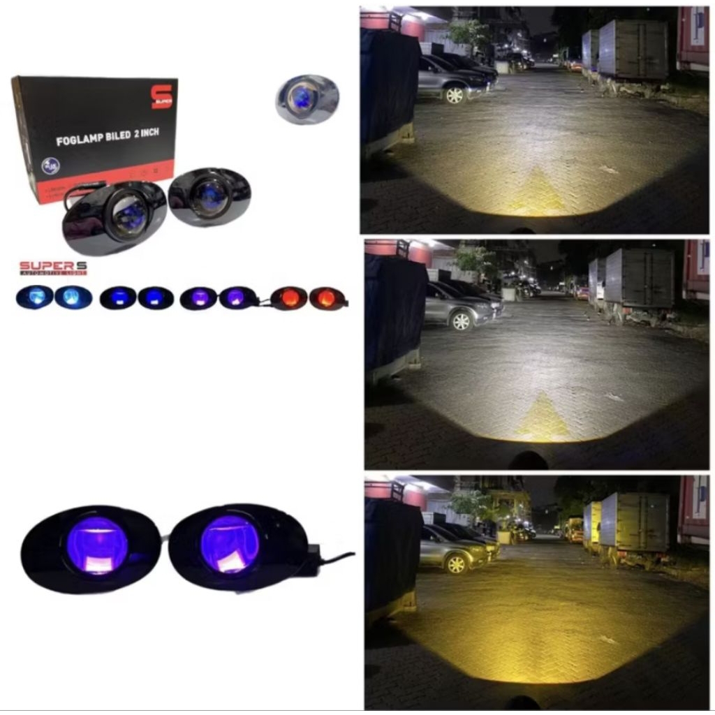 Biled Foglamp Honda Oval Super S Honda Biled Foglamp 2 Inch