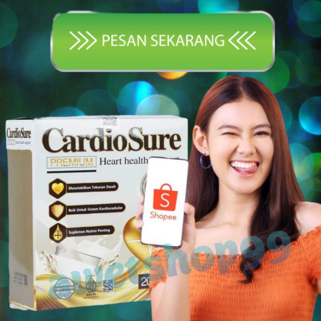 

Terlaris Susu Cardio sure original Milk cardiosure asli melayani cod