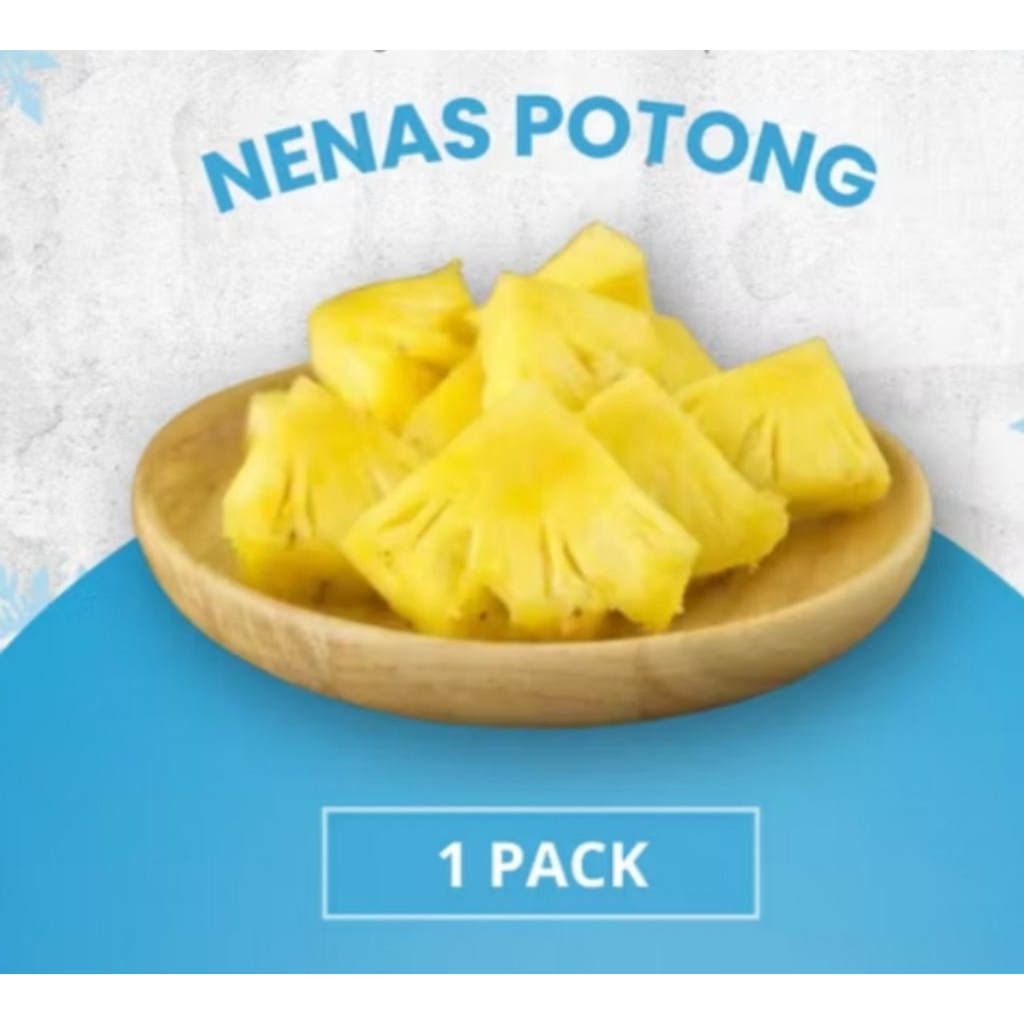 

buah nanas potong segar bppn