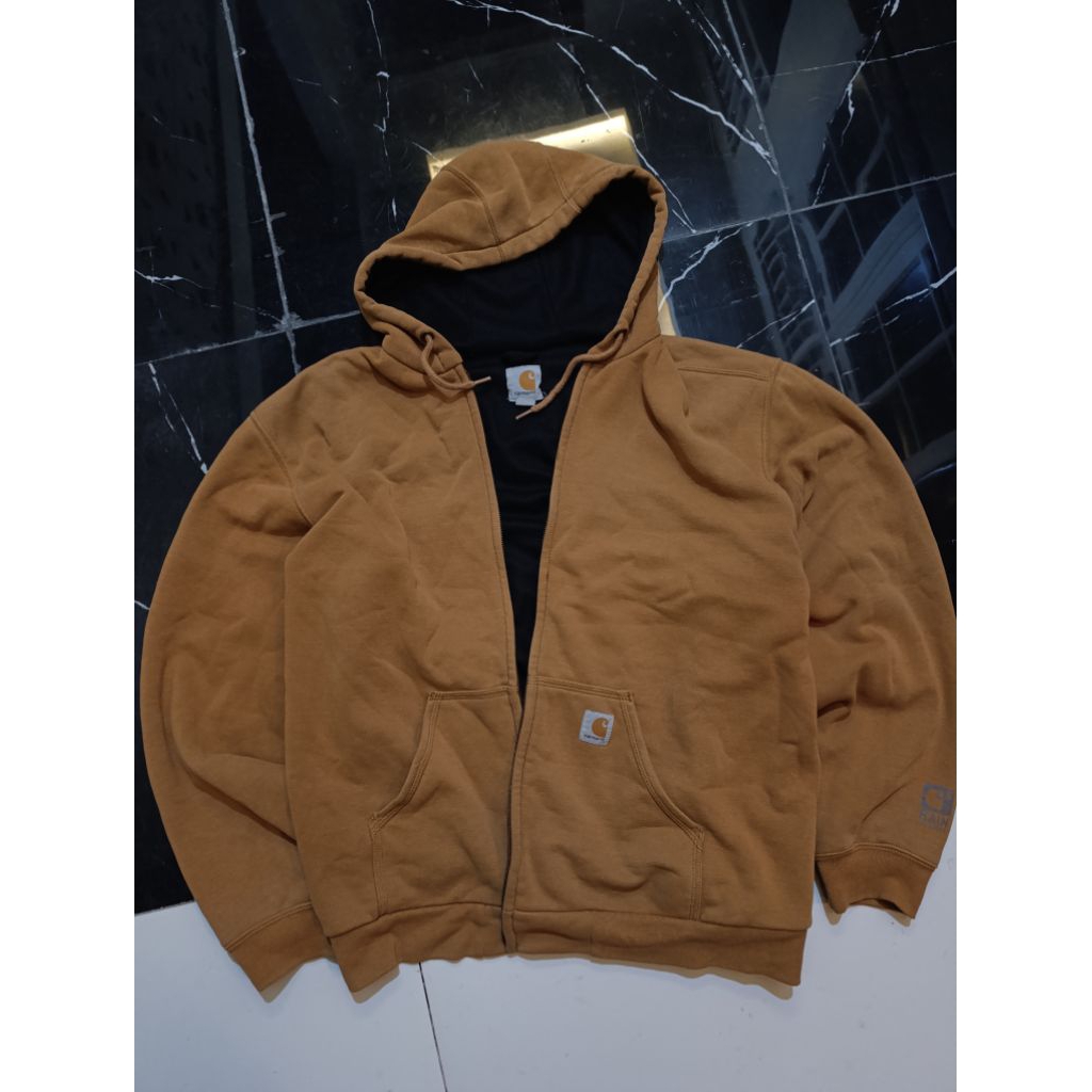 carhart rain defender brown