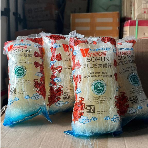 

Sohun putih cap kuda laut