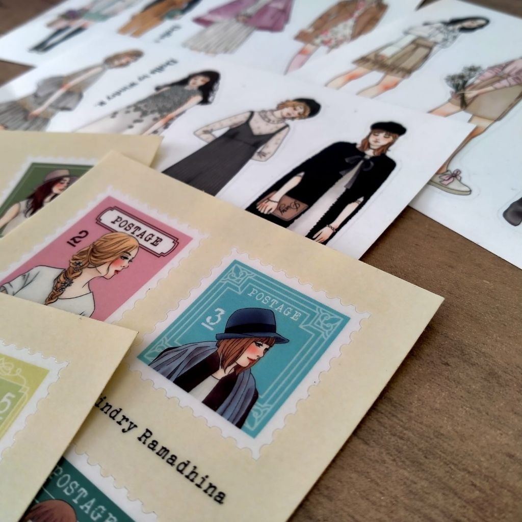 

Windry Ramadhina Sticker collection/ deco sticker / scrapbook sticker / girls sticker