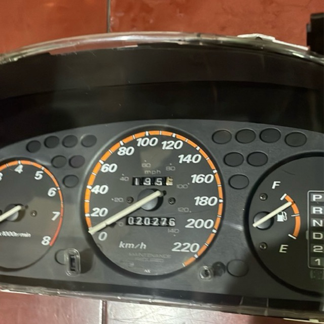 Speedometer CRV gen1 USDM Honda original copotan spedometer second