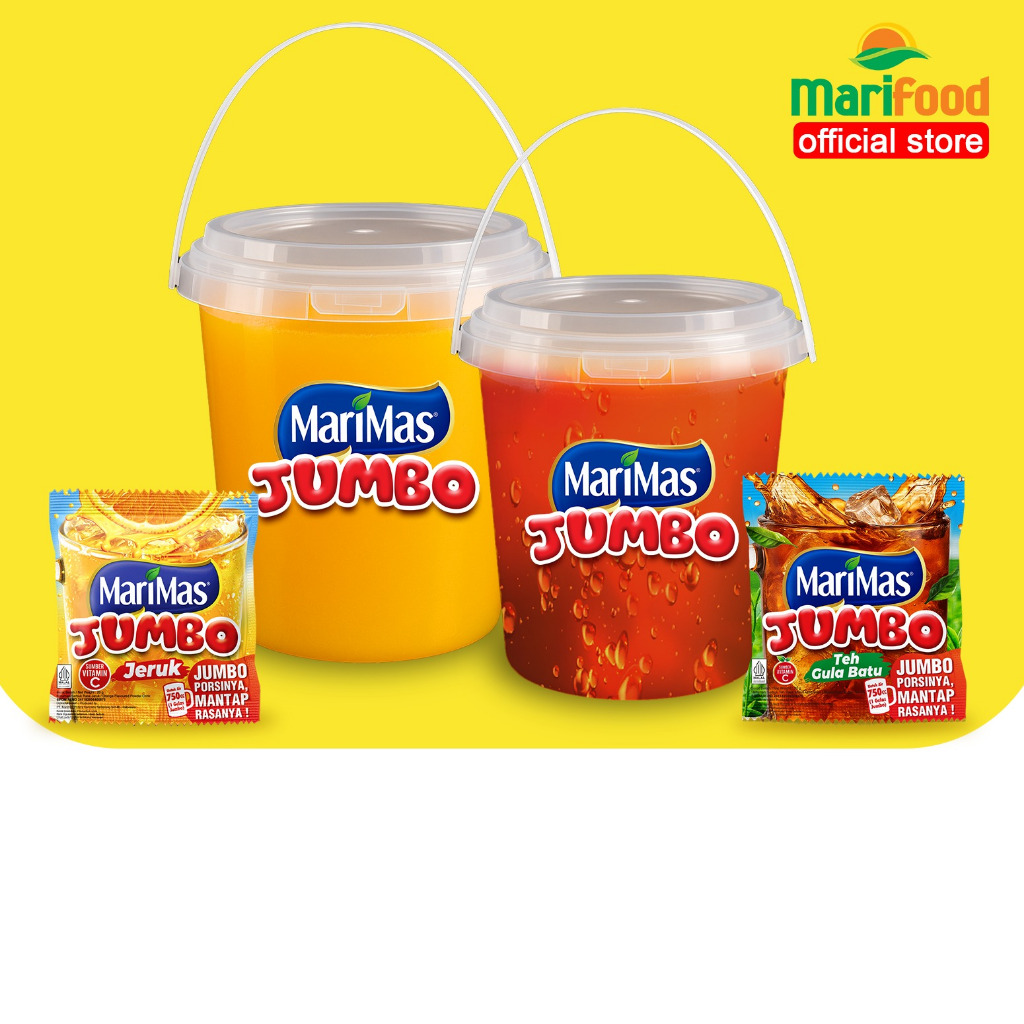 

Marimas JUMBO 1 Sachet 20 Gram Minuman Serbuk Rasa Buah