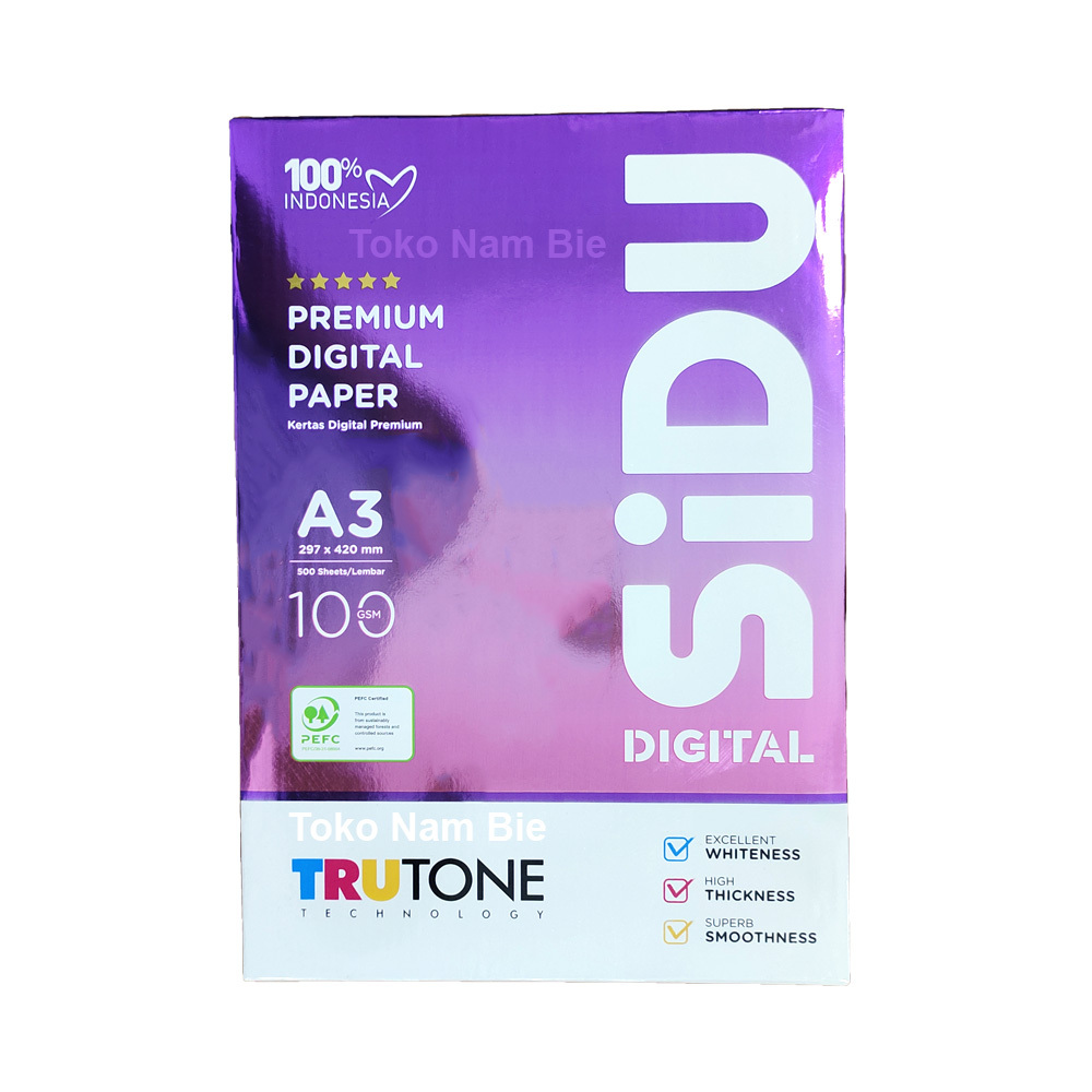 

Kertas HVS 100 GSM A3 SIDU
