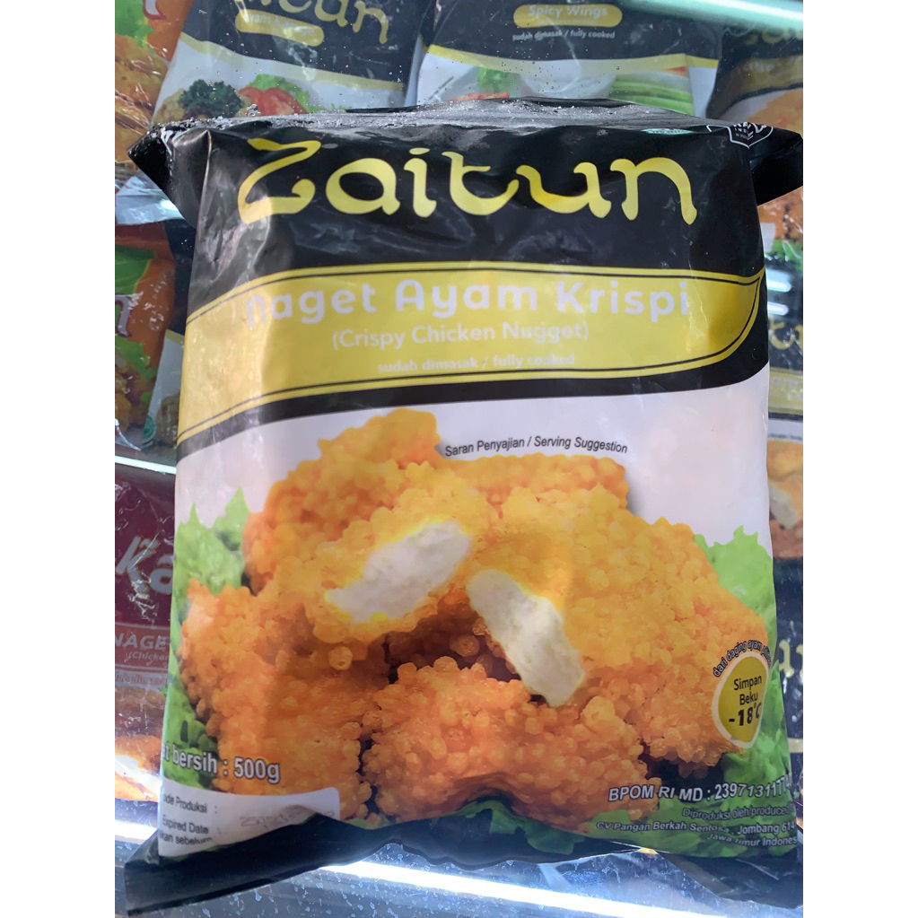 

zaitun crispy nungget 500g