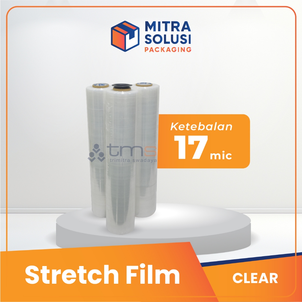 Plastik Wraping / Stretch Film (100m, 150m, dan 200m) 17mic