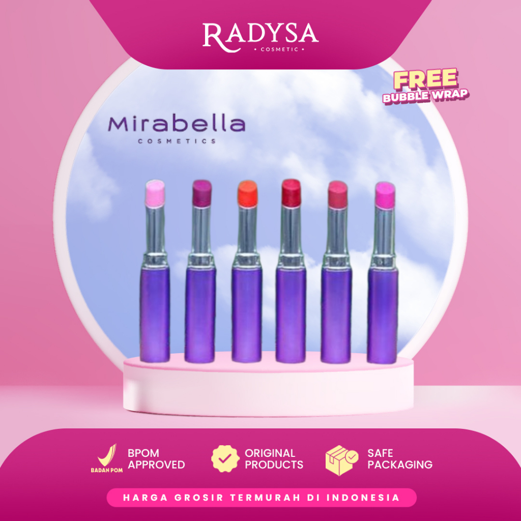 RADYSA - Mirabella Lipstik Matte Colorfix Lipstick